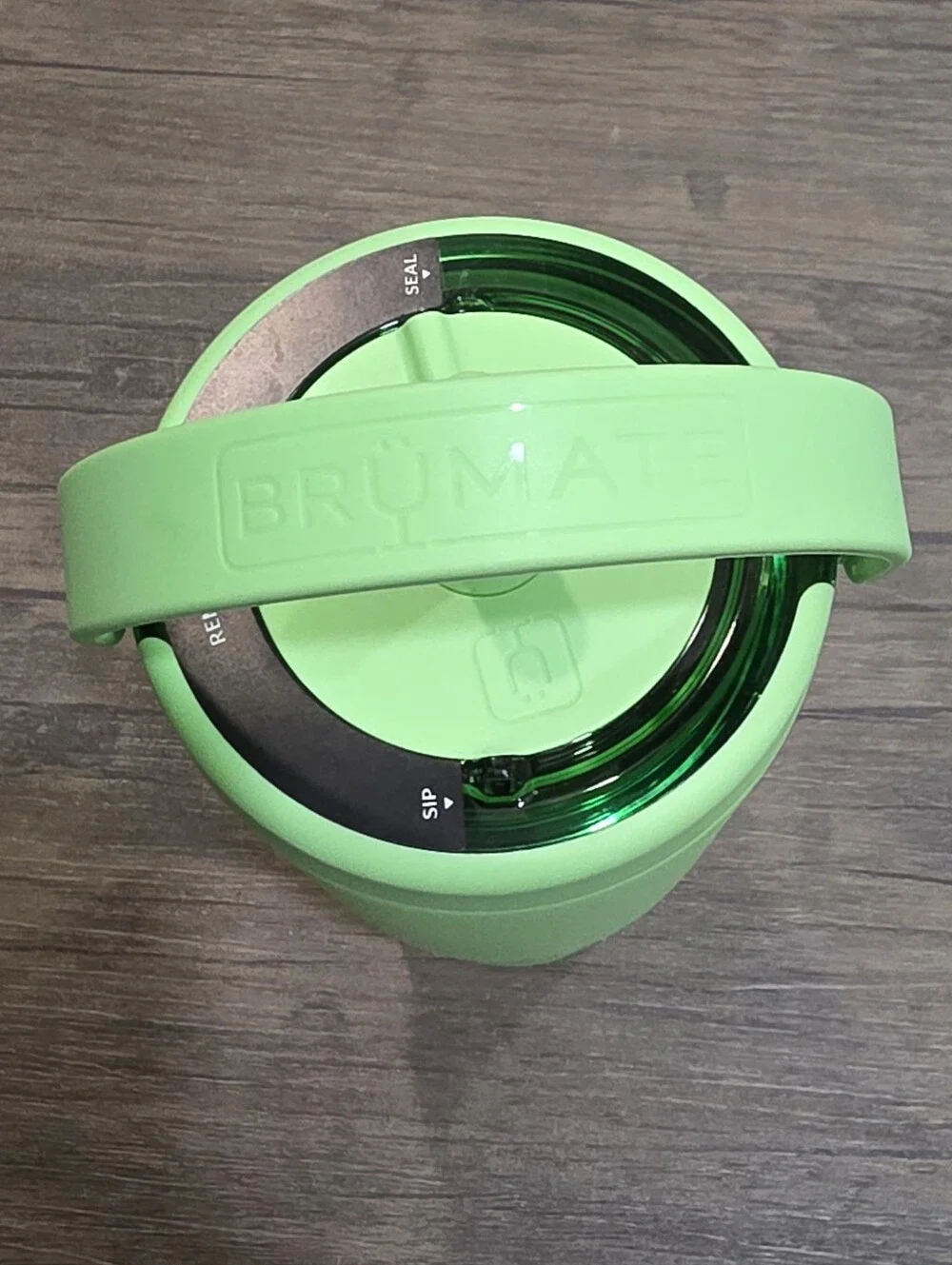 NWT BrüMate Resa 35 oz Leakproof Insulated Straw Tumbler Kiwi Green